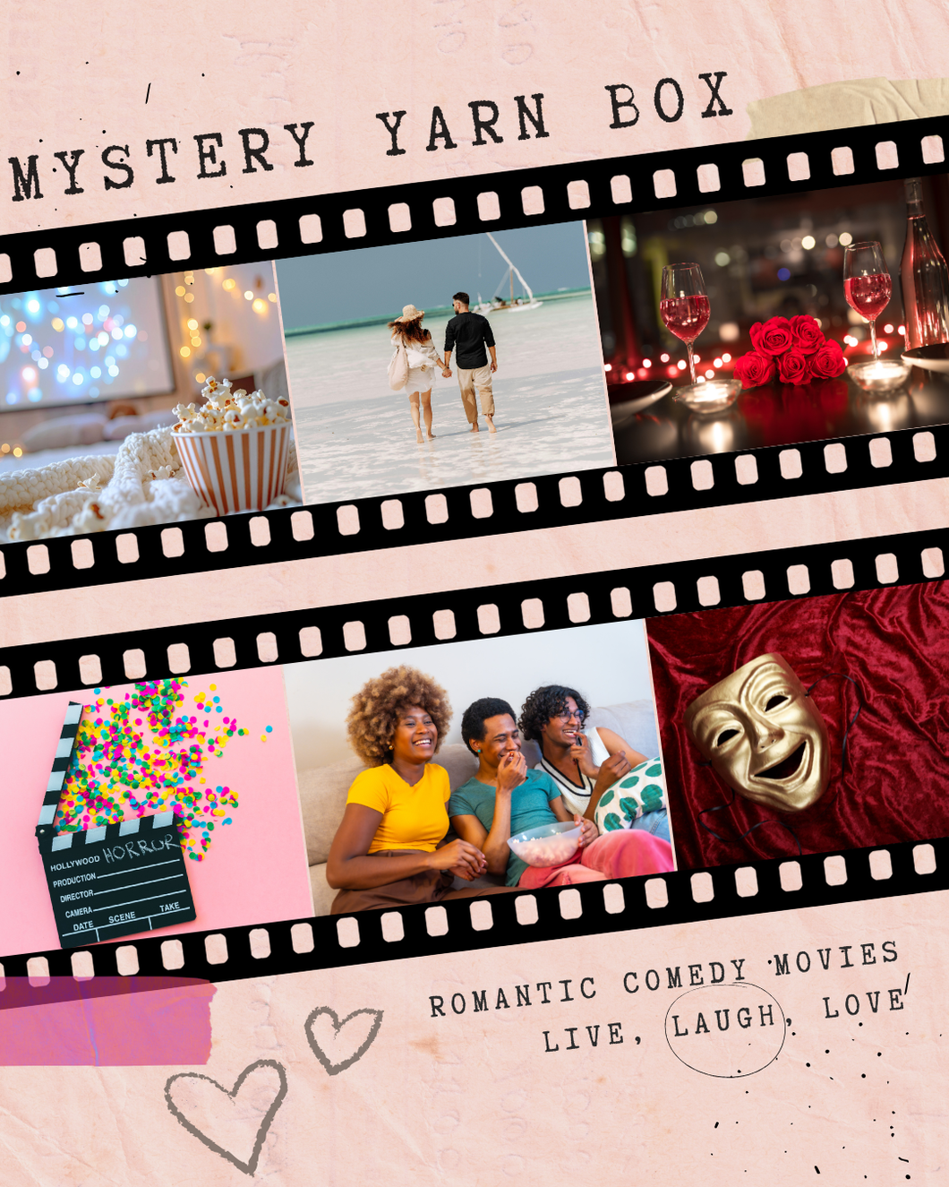 Movie Night Yarn Box