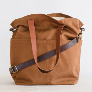 Canvas Cross Body Tote