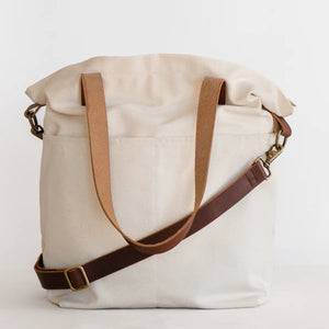 Canvas Cross Body Tote