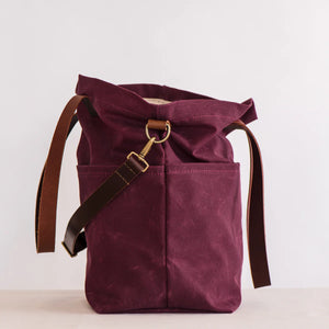 Waxed Canvas Cross Body