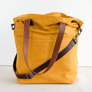 Canvas Cross Body Tote