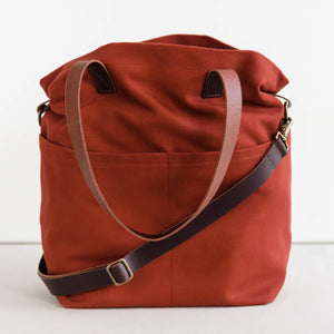 Canvas Cross Body Tote